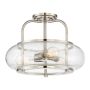 Elstead Lighting QUOIZLE QZ-TRILOGY-SFM-BN Stropní lampa 3x60W/E27