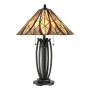 Elstead Lighting VICTORY & HOLMES QZ-VICTORY-TL Stolní lampa 2x60W/E27