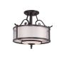 Quoizel ADONIS QZ-ADONIS-SF Stropní lampa 3x60W/E27