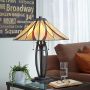Quoizel ASHEVILLE QZ-ASHEVILLE-TL Stolní lampa 2x60W/E27