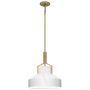Quoizel Brecken QZ-BRECKEN-2P-OZ-ABG Závěsná lampa 2x60W/E27 IP20