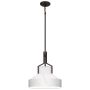 Quoizel Brecken QZ-BRECKEN-2P-OZ-OPAL Závěsná lampa 2x60W/E27 IP20