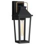 Quoizel Buckley QZ-BUCKLEY-M-MBK Nástěnná lampa 1x40W/E27 IP44
