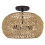 Quoizel Casablanca QZ-CASABLANCA-3SF-PBZ Stropní lampa 3x60W/E27 IP20