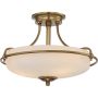 Quoizel GRIFFIN QZ-GRIFFIN-SFS-WS Stropní lampa 3x60W/E27