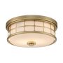 Quoizel Guardian QZ-GUARDIAN-F-PNBR Plafon 2x60W/E27 IP44