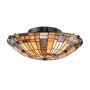 Quoizel Inglenook QZ-INGLENOOK-F-SMALL Stropní lampa 2x60W/E27 IP20
