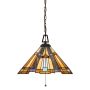 Quoizel INGLENOOK QZ-INGLENOOK-P-A Závěsná lampa 3x60W/E27