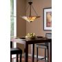 Quoizel INGLENOOK QZ-INGLENOOK-P-B Závěsná lampa 3x60W/E27