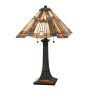 Quoizel INGLENOOK QZ-INGLENOOK-TL Stolní lampa 2x60W/E27