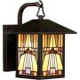 Quoizel INGLENOOK QZ-INGLENOOK2-S Nástěnná lampa 1x60W/E27 IP44