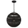 Quoizel Lindendale QZ-LINDENDALE-P-WT Závěsná lampa 1x60W/E27 IP44