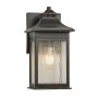 Quoizel LIVINGSTON QZ-LIVINGSTON2-S Nástěnná lampa 1x60W/E27 IP44