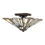 Quoizel Maybeck QZ-MAYBECK-F Plafon 2x60W/E27
