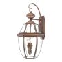 Quoizel NEWBUDY QZ-NEWBURY2-L-AC Nástěnná lampa 2x60W/E14 IP23