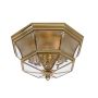 Quoizel NEWBURY QZ-NEWBURY-F-PB Stropní lampa 3x40W/E14 IP44