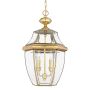 Quoizel NEWBURY QZ-NEWBURY8-L-PB Závěsná lampa 2x60W/E14 IP23