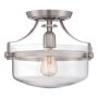 Quoizel PENN STATION QZ-PENN-STATION-F-BN Stropní lampa 1x60W/E27