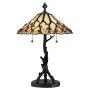 Quoizel Whispering QZ-WHISPERING-TL-VB Stolní lampa 2x60W/E27 IP20