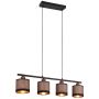 Trio DAVOS R31554041 Závěsná lampa 4x10w/e14 ip20