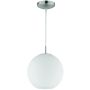 Trio MOON R30152507 Závěsná lampa 1x60w/e27 ip20