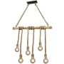 Trio WILMA R30130626 Závěsná lampa 6x10w/e27 ip20