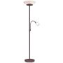 Trio GERRY R40063124 Stojací lampa 2x46w/e27+e14 ip20