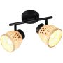Trio LAURENT R86092032 Nástěnná lampa 2x10w/e14 ip20