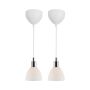 Nordlux RAY 63233033 Závěsná lampa 2x40W/E14 IP20