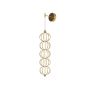 Maytoni Golden Cage MOD216WL-L10G3K Nástěnná lampa 1x17W/LED 3000K 1100lm IP20