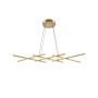 Maytoni Halo MOD244PL-L50BSK Závěsná lampa 1x40W/LED 1400lm IP20