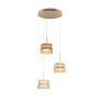Maytoni Scala MOD496PL-L33BZK Závěsná lampa 3x33W/LED 3000K 3650lm IP20