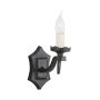 Elstead Lighting RECTORY RY1B-BLACK Nástěnná lampa 1x60W/E14