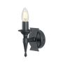 Elstead Lighting SAXON SAX1-BLK Nástěnná lampa 1x60W/E14