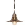 Elstead Lighting SHELDON SHELDON-CH-BR Závěsná lampa 1x60W/E27 IP44