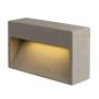 SLV CONCRETO 1006405 Nástěnná lampa 1x12W/LED 3000K 470lm IP65