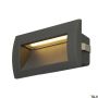 SLV DOWNUNDER 233625 Vestavěná schodišťová lampa 1x4W/LED 3000K 85LM IP55