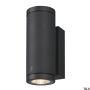 SLV ENOLA ROUND 1003424 Nástěnná lampa 2x7.8W/LED 3000/4000K 620/700LM IP65