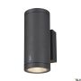SLV ENOLA ROUND 1003425 Nástěnná lampa 2x20W/LED 3000/4000K 1660/1900LM IP65