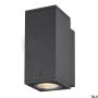 SLV ENOLA SQUARE 1003416 Nástěnná lampa 1x6W/LED 3000/4000K 500LM IP65