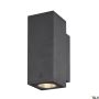 SLV ENOLA SQUARE 1003418 Nástěnná lampa 2x7.8W/LED 3000/4000K 620/700LM IP65