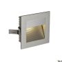 SLV FRAME CURVE 111292 Vestavěná schodišťová lampa 1x1W/LED 3000K 60LM IP20