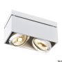 SLV KARDAMOD 117111 Nástěnné osvětlení 2x75W/GU10/ES111 IP20
