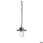 SLV MOLAT 1000821 Závěsná lampa 1x60W/E27 IP44