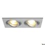 SLV NEW TRIA 111362 Zasouvací osvětlení 2x50W/GU10 IP20