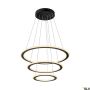 SLV ONE FLAT 1007701 Závěsná lampa 3x58W/LED 2700K|3000K 3500lm/3700lm IP20