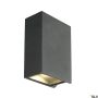 SLV QUAD 232445 Nástěnná lampa 2x8W/LED 3000K 520LM IP44