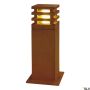SLV RUSTY 229420 Stojací lampa 1x11W/E27 IP55