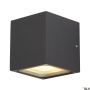 SLV SITRA CUBE 232535 Nástěnná lampa 2x9W/GX53 IP44