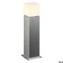 SLV SQUARE 1000345 Stojací lampa 1x20W/E27 IP44